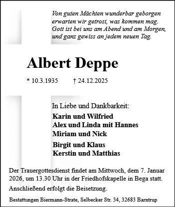 Albert Deppe
