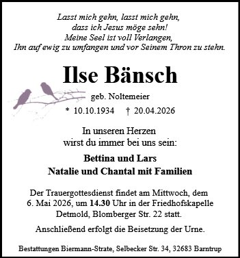 Ilse Bänsch