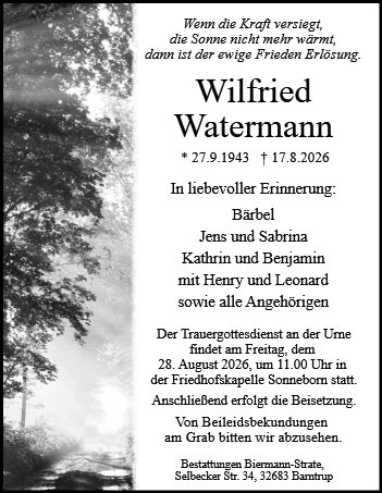 Wilfried Watermann