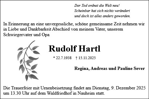 Rudolf Hartl