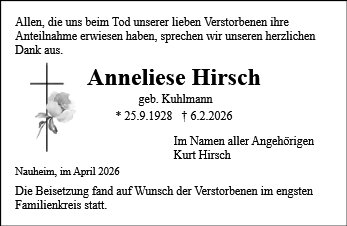 Anneliese Hirsch