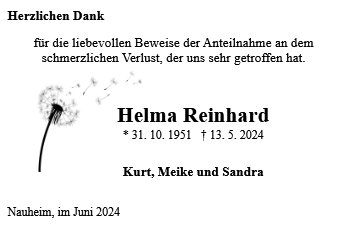 Helma Reinhard