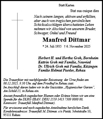 Manfred Dittmar