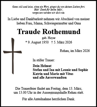 Traude Rothemund