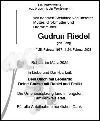 Gudrun Riedel