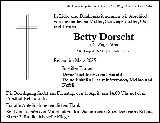 Betty Dorscht