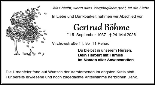 Gertrud Böhme