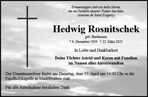 Hedwig Rosnitschek