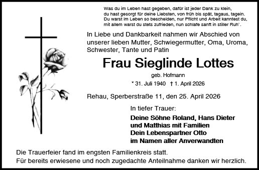 Sieglinde Lottes