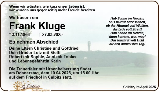Frank Kluge