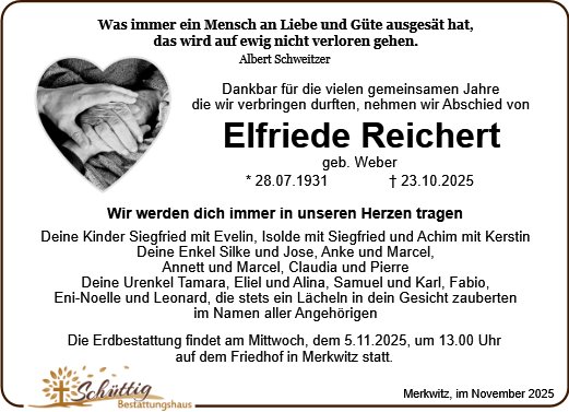 Elfriede Reichert