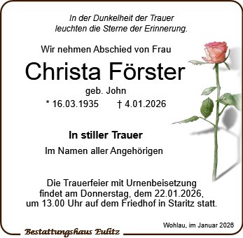 Christa Förster