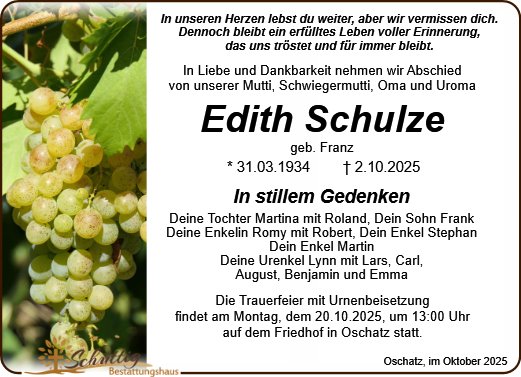 Edith Schulze