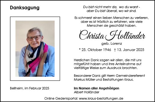 Christa Holländer