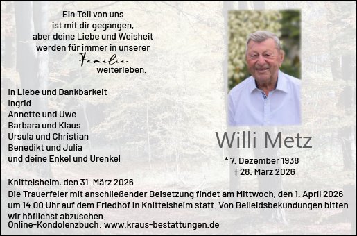 Willi Metz