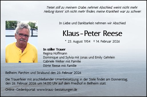 Klaus-Peter  Reese