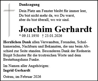 Joachim Gerhardt