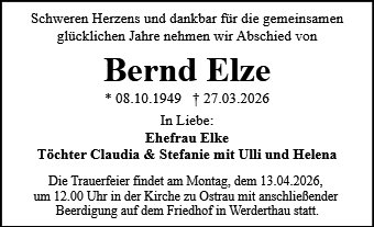 Bernd Elze