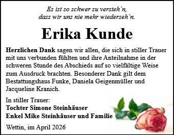 Erika Kunde