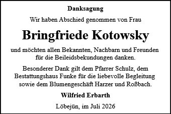 Bringfriede Kotowsky