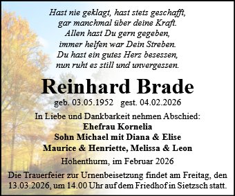 Reinhard Brade