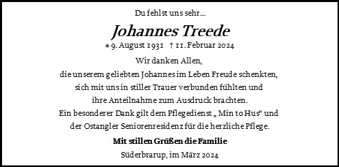 Johannes Andreas Treede