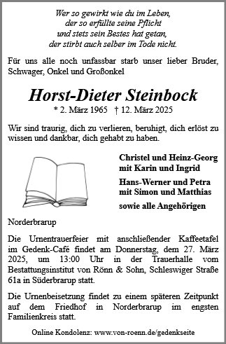 Horst-Dieter Steinbock