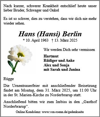 Hans Berlin