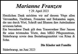 Marianne Franzen