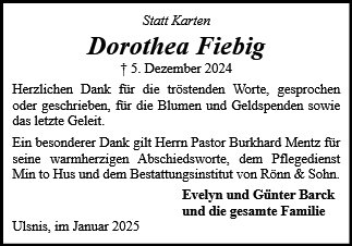 Dorothea Fiebig