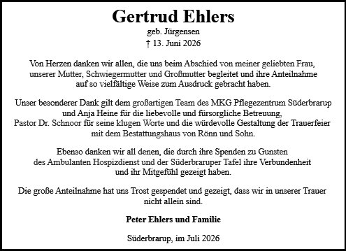Gertrud Ehlers