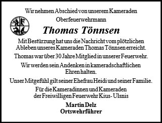 Thomas Tönnsen
