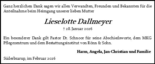 Lieselotte Dallmeyer