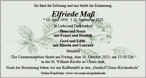 Elfriede Maß