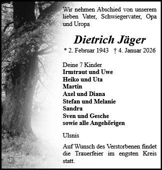Dietrich Jäger