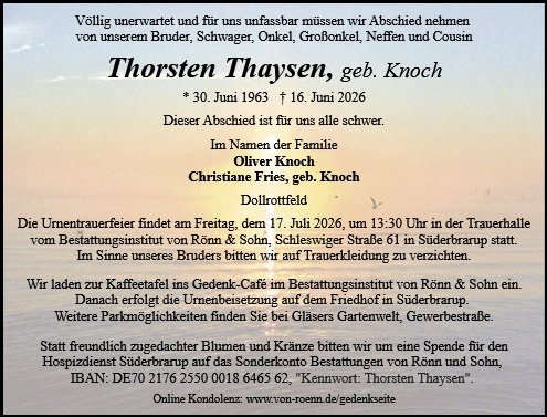 Thorsten Thaysen