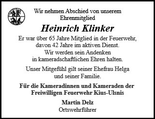 Heinrich Klinker