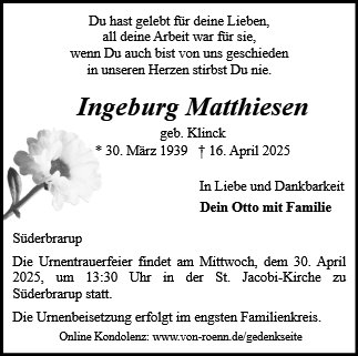 Ingeburg Matthiesen