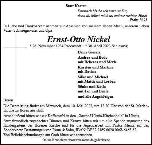 Ernst-Otto Nickel