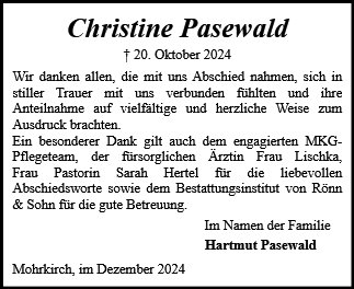 Christine Pasewald