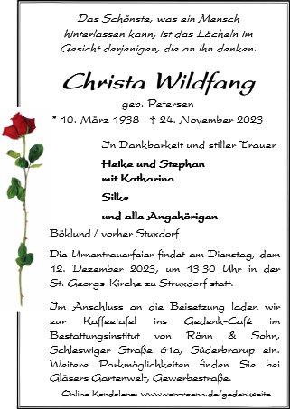 Christa Wildfang