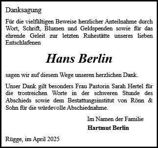 Hans Berlin
