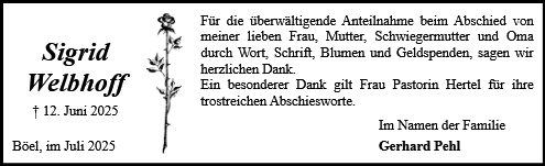 Sigrid Welbhoff