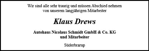 Klaus Drews