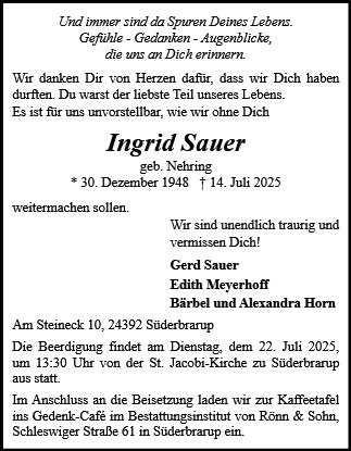 Ingrid Sauer