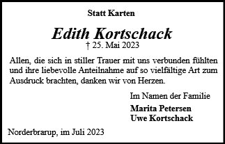 Edith Kortschack