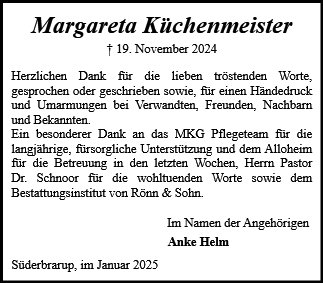 Margareta Küchenmeister