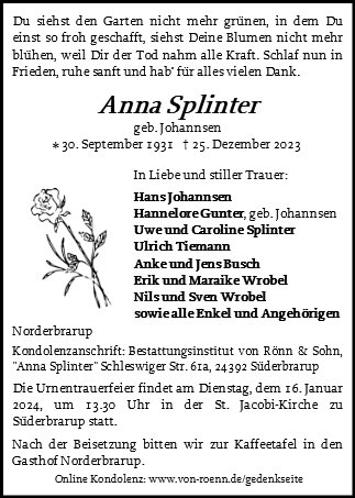 Anna Splinter