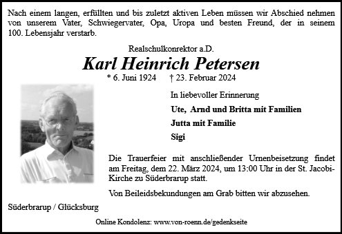 Karl Heinrich Petersen