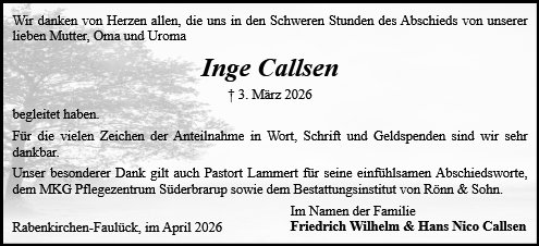 Inge Callsen